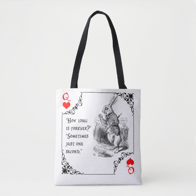Tote Rainha de Copas Bolsa Alice (Frente)