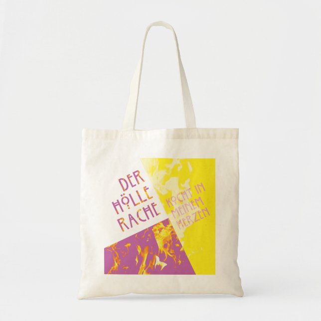 Tote Rainha do bolsa da chama angular noturna (Frente)