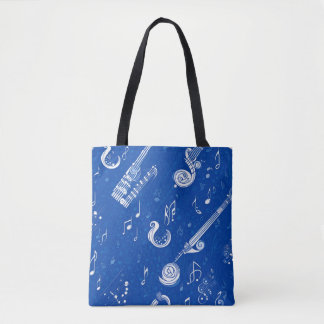 Tote Rapsódia em Bolsa azul