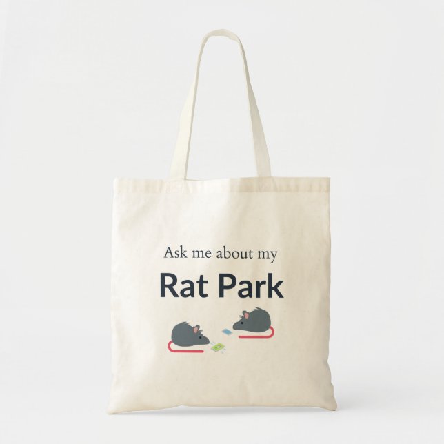 Tote Rat Park Bolsa (Frente)