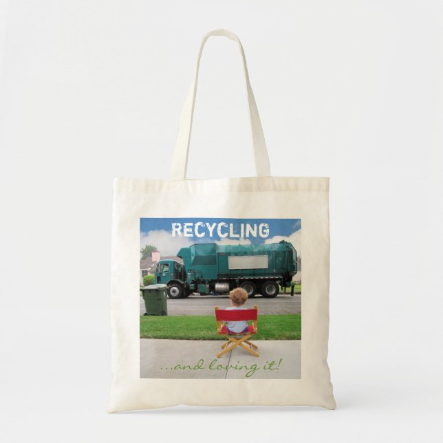 Tote Recicl… e amando o! o bolsa (Frente)