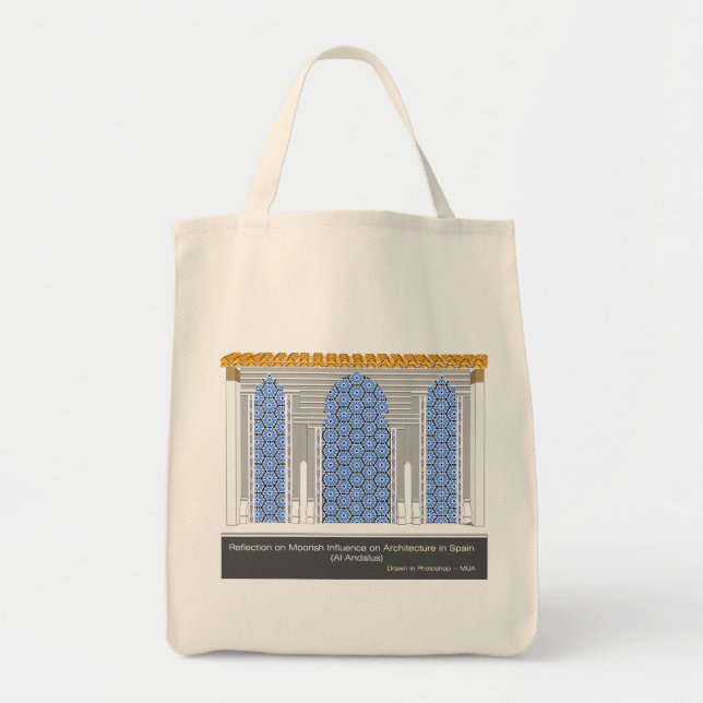Tote Refletir Bolsa de Espanha de de de arquitetura mór (Frente)