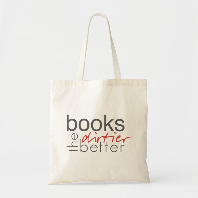Tote Registra mais suja a bolsa de canvas melhor (Frente)