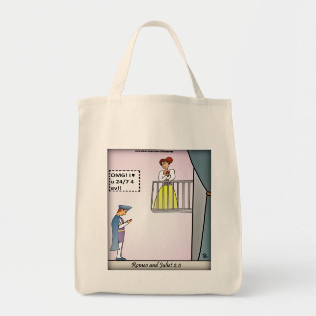 Tote Romeu-e-Julieta-2.0 Grocery Bolsa (Frente)