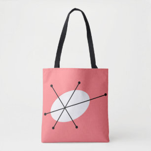 Tote Rosa-azz por toda a bolsa