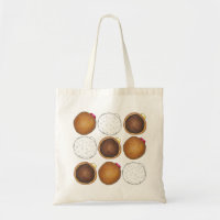 Rosquinhas Enchidas (Geleia, Boston Cream) Bolsa d