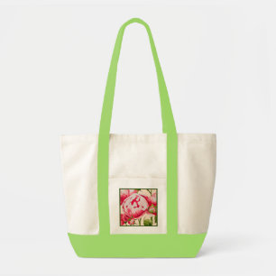 Tote Rosy Abundance em um Bolsa Impulso