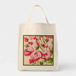 Tote Rosy Abundance em uma Bolsa de Grocery