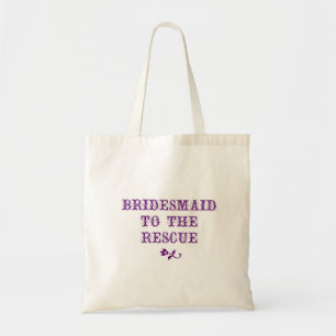 Tote Roxo do bolsa da dama de honra