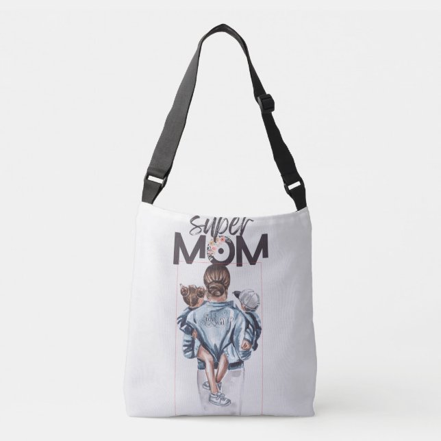 Tote Sac Ajustable - Super Maman (Frente)