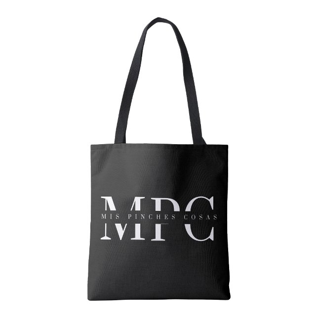 Tote Saca Bolsa de Compras Mis Pinches Cosas (Mis Pinches Cosas Tote Bag, Funny Bag)