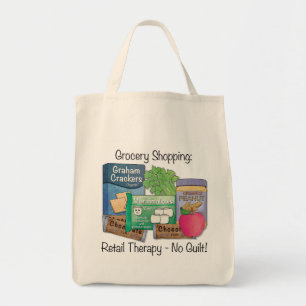 Tote Saco de Bolsa da Grocery reutilizável com senso de