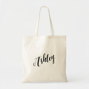Tote Saco de bolsa personalizado Ashley do roteiro
