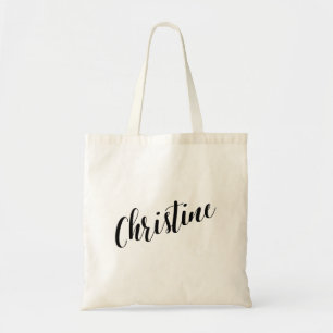 Tote Saco de bolsa personalizado Christine do roteiro