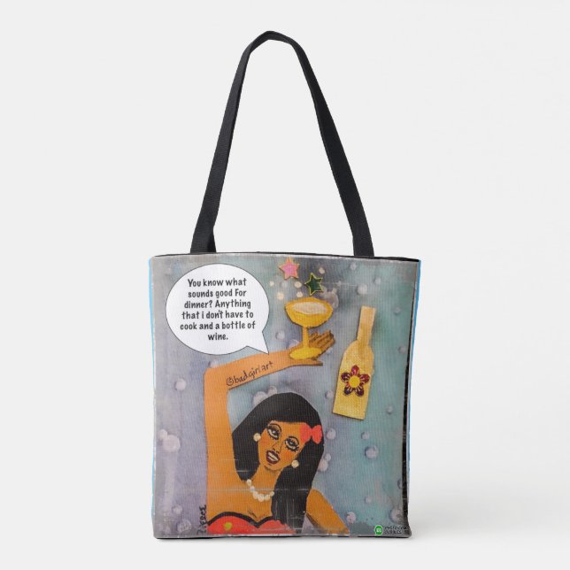 Tote Saco de bolsa você sabe que sons bons para o (Verso)
