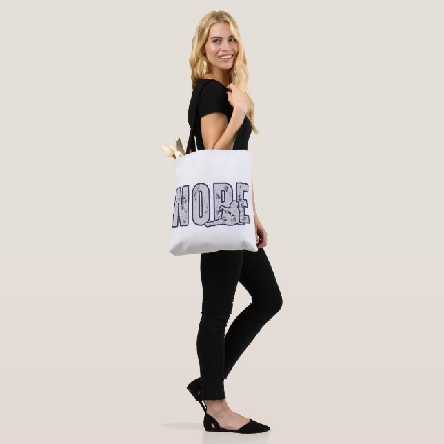 Tote Saco de Compras NOPE – Bolsa Reutilizável Minimali (No(a) Modelo)