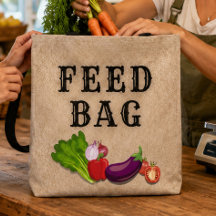"SACO DE RAÇÃO" - Bolsa de uso geral e diário