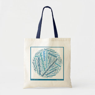 Tote Saco do bookclub do bolsa do artesanato do fio do