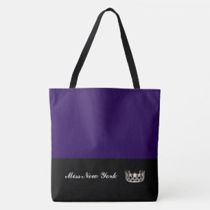 Tote Saco-LRGE de prata Blackberry do bolsa da coroa da