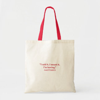 Tote Sagitário Bolsa de Fuga de Bagagem Zodiacal