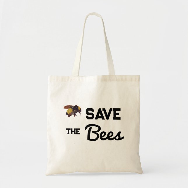 TOTE SALVAR AS ABELHAS DORMINDO BOLSA (Frente)