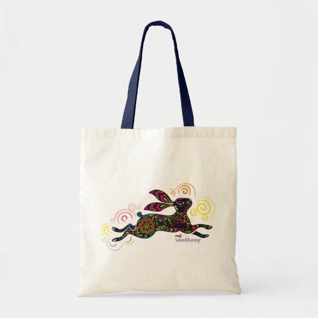 Tote Salvar um bolsa do coelho (Frente)