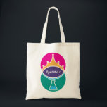 Tote Science Princess (Bold) - Bolsa básico<br><div class="desc">Esta bolsa é para quem ama princesas e também é fascinada pela ciência. Quem disse que você tem que escolher um ou outro?</div>