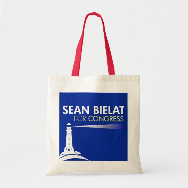 Tote Sean Bielat para o bolsa das canvas do congresso (Frente)