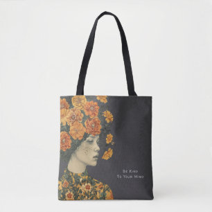 Tote Seja gentil com a sua Bolsa de mente