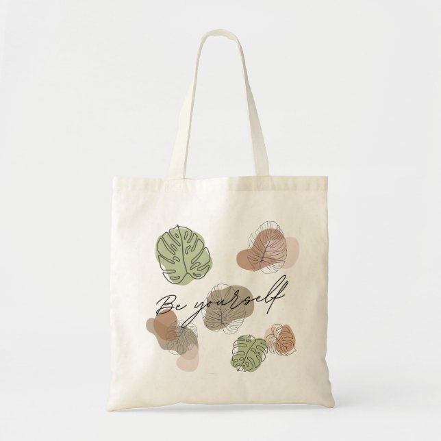 Tote Seja você mesmo Bolsa (Frente)