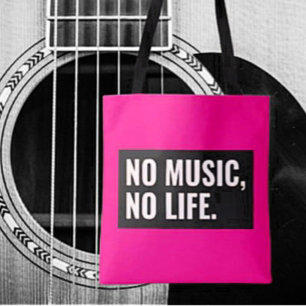 Tote Sem Música Sem Vida Bolsa – Carregue o Ritmo