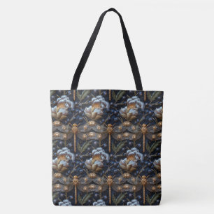 Tote Sempre Pensando Em Dragonfly Bolsa para Ombro Gran