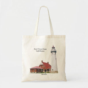 Tote Seul Choix Point Lighthouse cortou até a bolsa