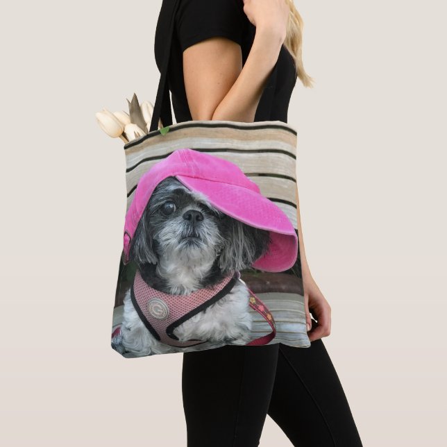 Tote Shih Tzu Girl Bolsa (Close Up)