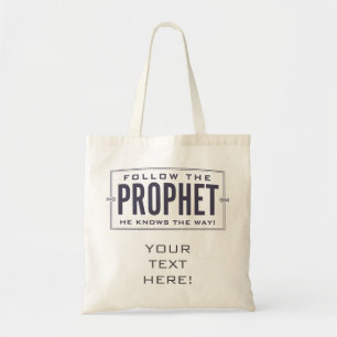 Tote Siga o profeta. o bolsa (PERSONALIZE)