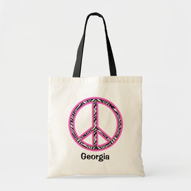 Tote Sinal de Paz Bolsa (Frente)