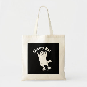Tote Skatey Cate Black and White Bolsa