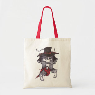 Tote Smokin atira no bolsa
