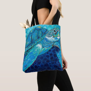 Tote Só a chillhar a Bolsa do ombro da tartaruga