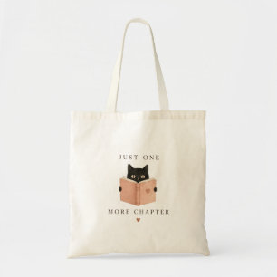 Tote Só Mais Um Capítulo Bolsa de Leitura para Gatos