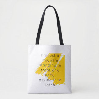 Tote Só uma bolsa de parteira