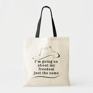 Tote Sobre o meu Bolsa de orçamento de liberdade