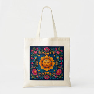 Tote Solar Bloom - Folar Art Solarpunk Bolsa