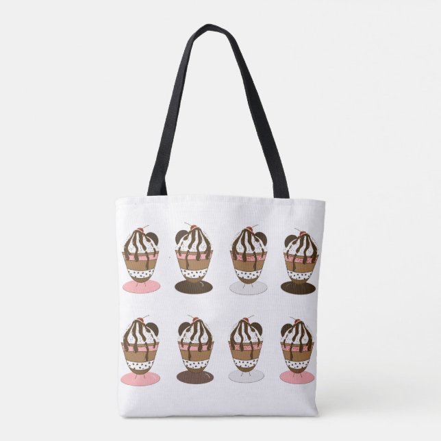 Tote Sorvete Sundaes Bolsa (Verso)