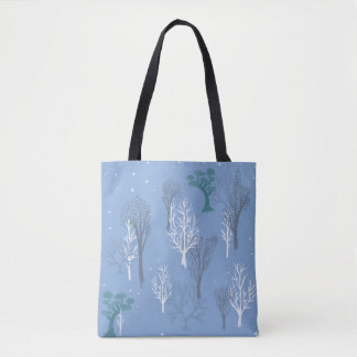 Tote Starry Woods Bolsa Azul