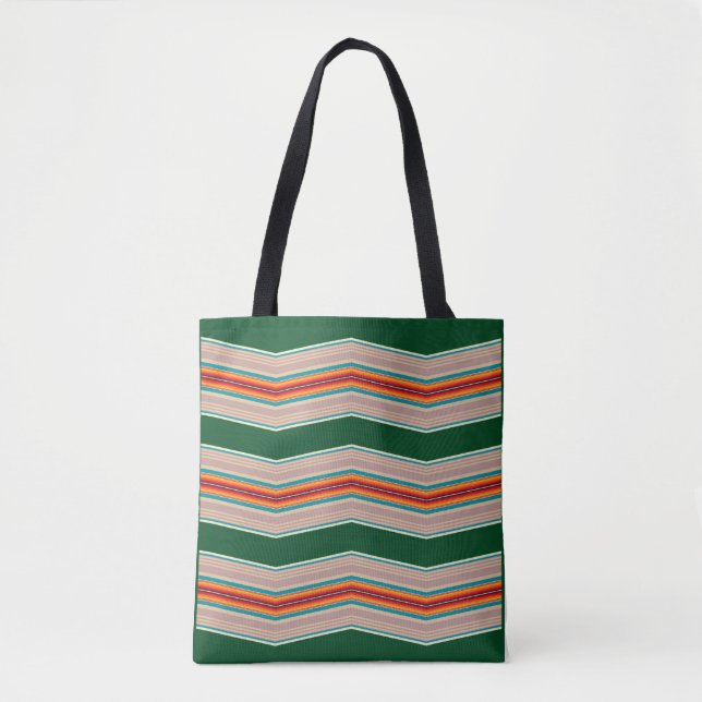 Tote Stripes Pattern-3 Bolsa (Frente)