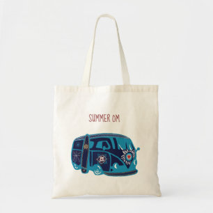 Tote Summer Om Hippie Van Budget Bolsa