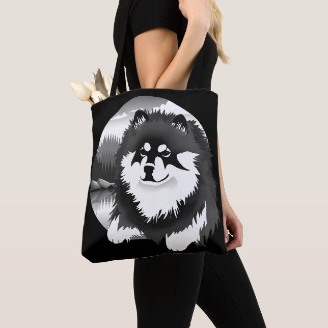 Tote SUOMI - bolsa de Lapphund ou saco de cruzeiro finl (Close Up)