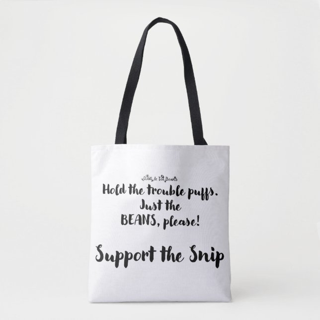 Tote Suportar o Bolsa de recorte (Frente)