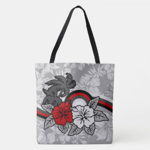 Tote Surfing Safari Vintage Bolsa de praia do Havaí